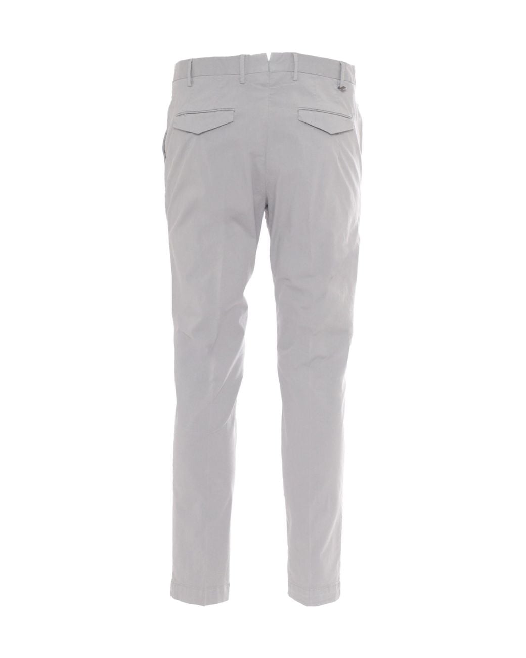 PT01 Gray Pt Torino Classic Tailored Pants for men