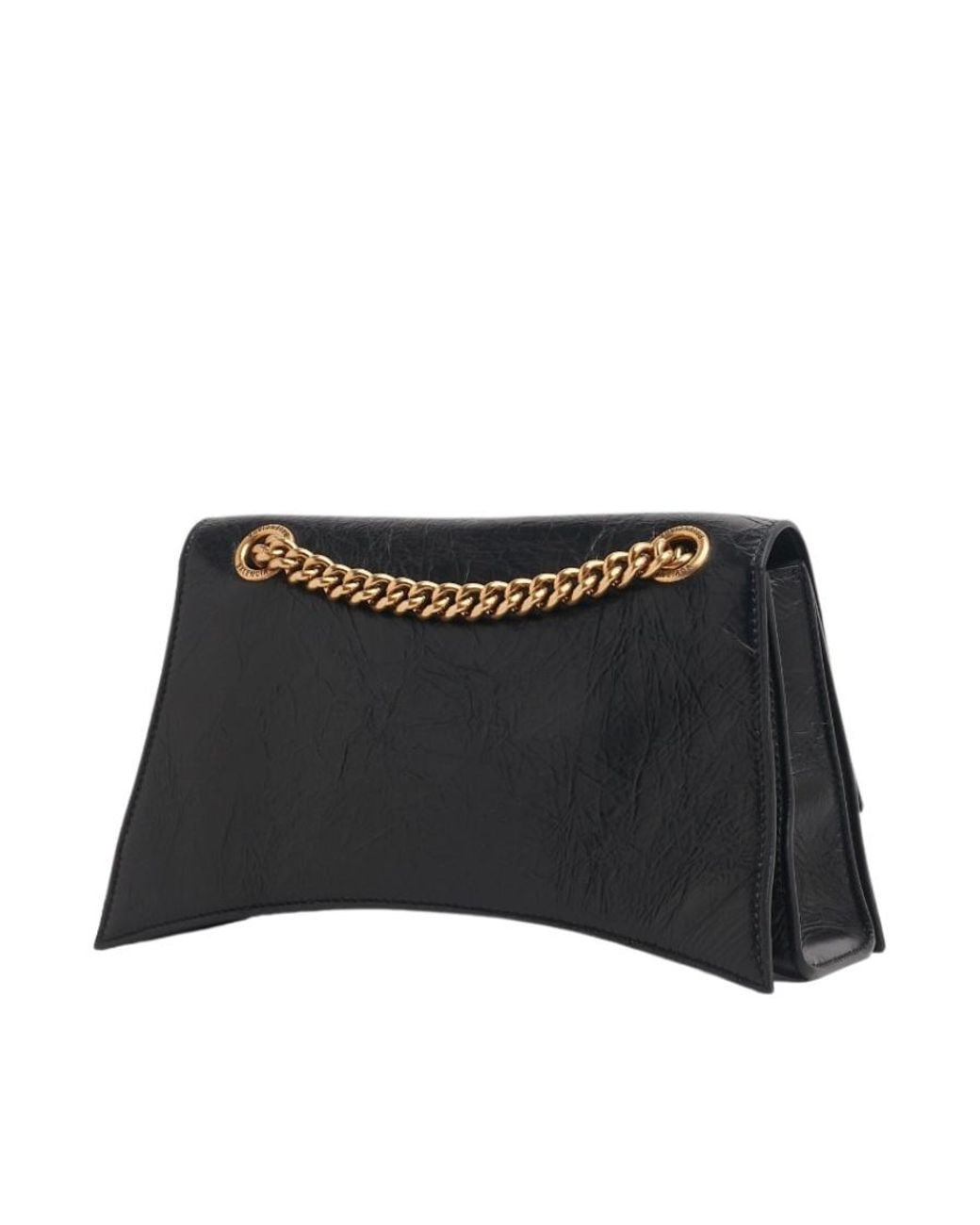 Balenciaga Black Crush Chain Small Shoulder Bag