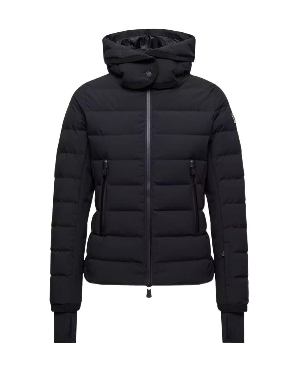 Moncler Blue Lamoura Hooded Down Ski Jacket