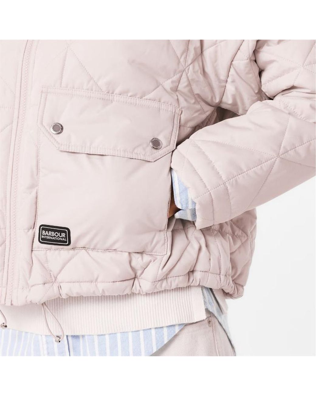 Barbour Multicolor Long-Sleeved Quilted Jacket