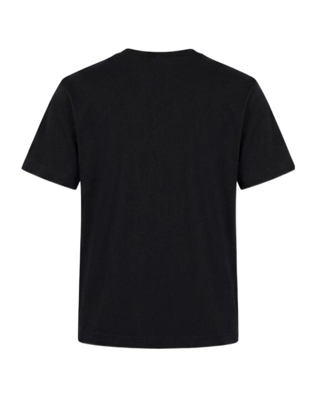 Dries Van Noten Black Short-Sleeved T-Shirt for men