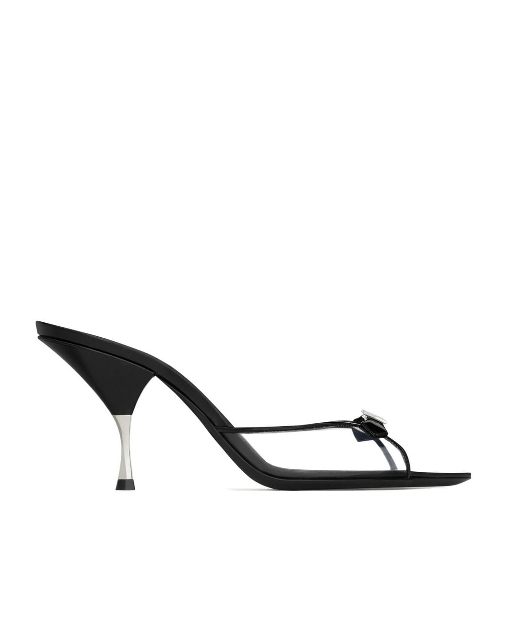 Saint Laurent Multicolor Jerry Logo Embellished Mules