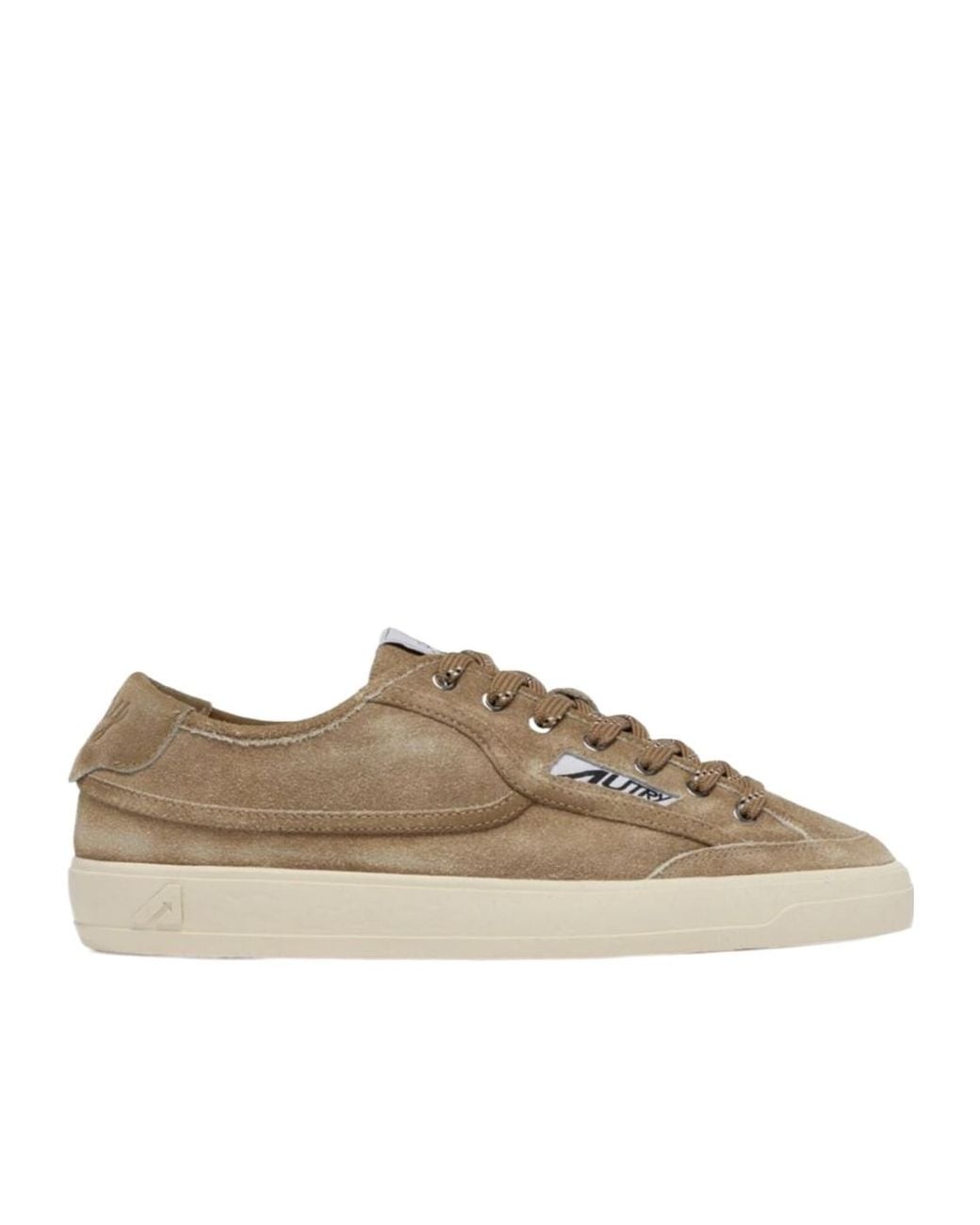 Autry Brown Low-Top Sneakers
