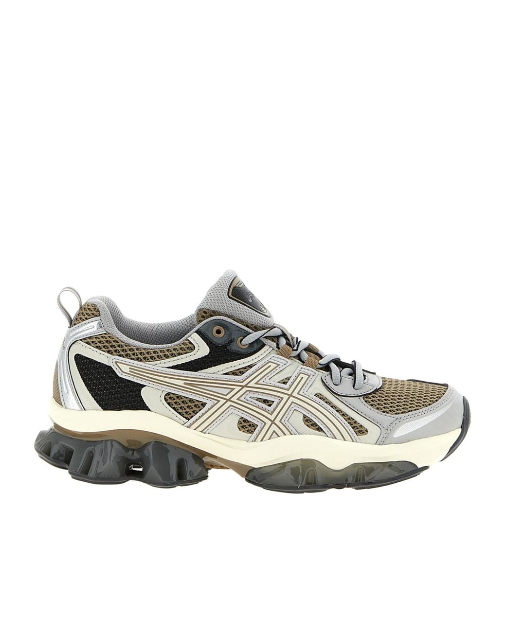Asics White Gel-Quantum Kinetic Panelled Low-Top Sneakers for men