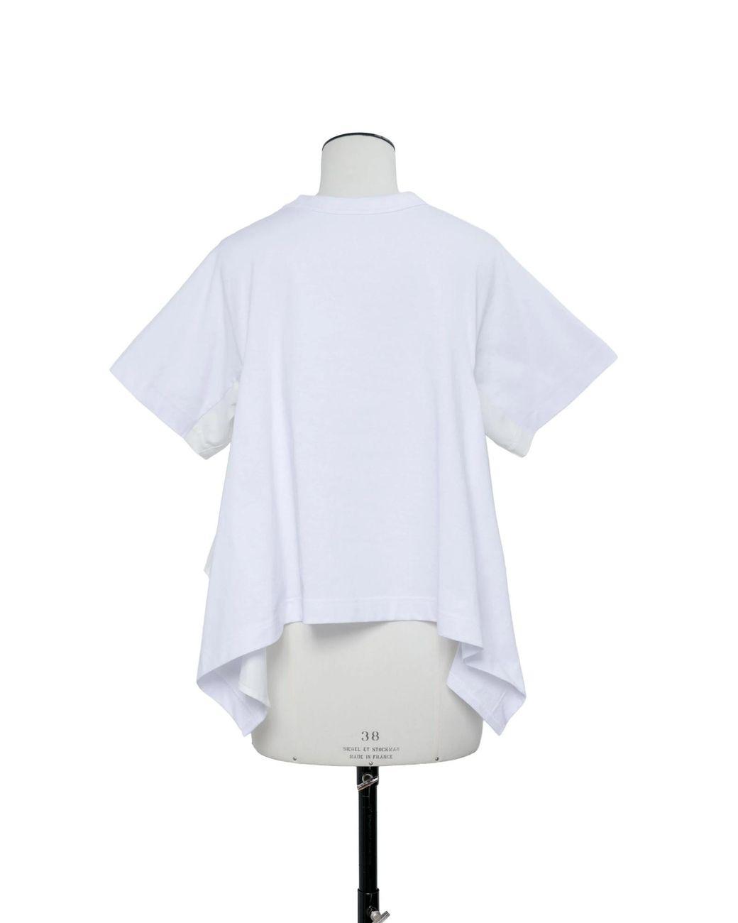 Sacai White Cotton T-Shirt