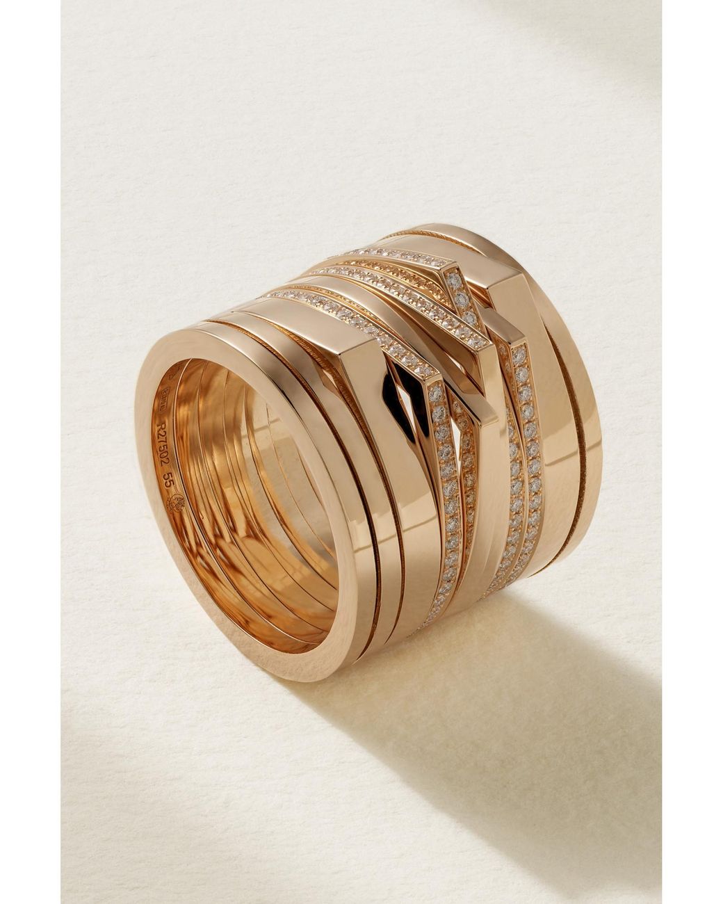 Repossi Natural Rose Diamond Ring