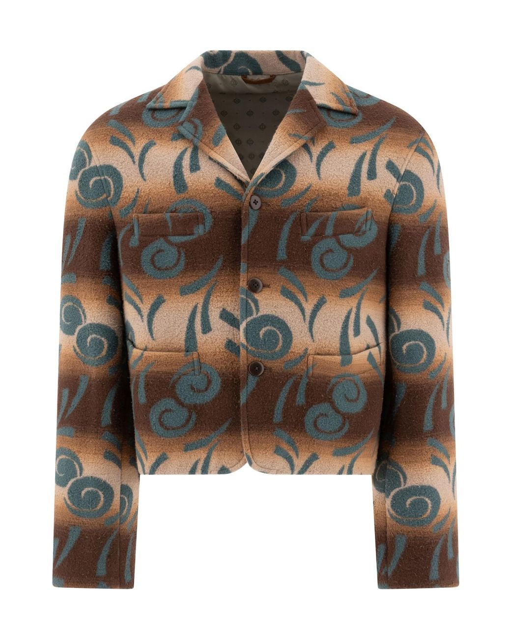 Kapital Brown Baba Sawyer Napping Suit Jacket for men