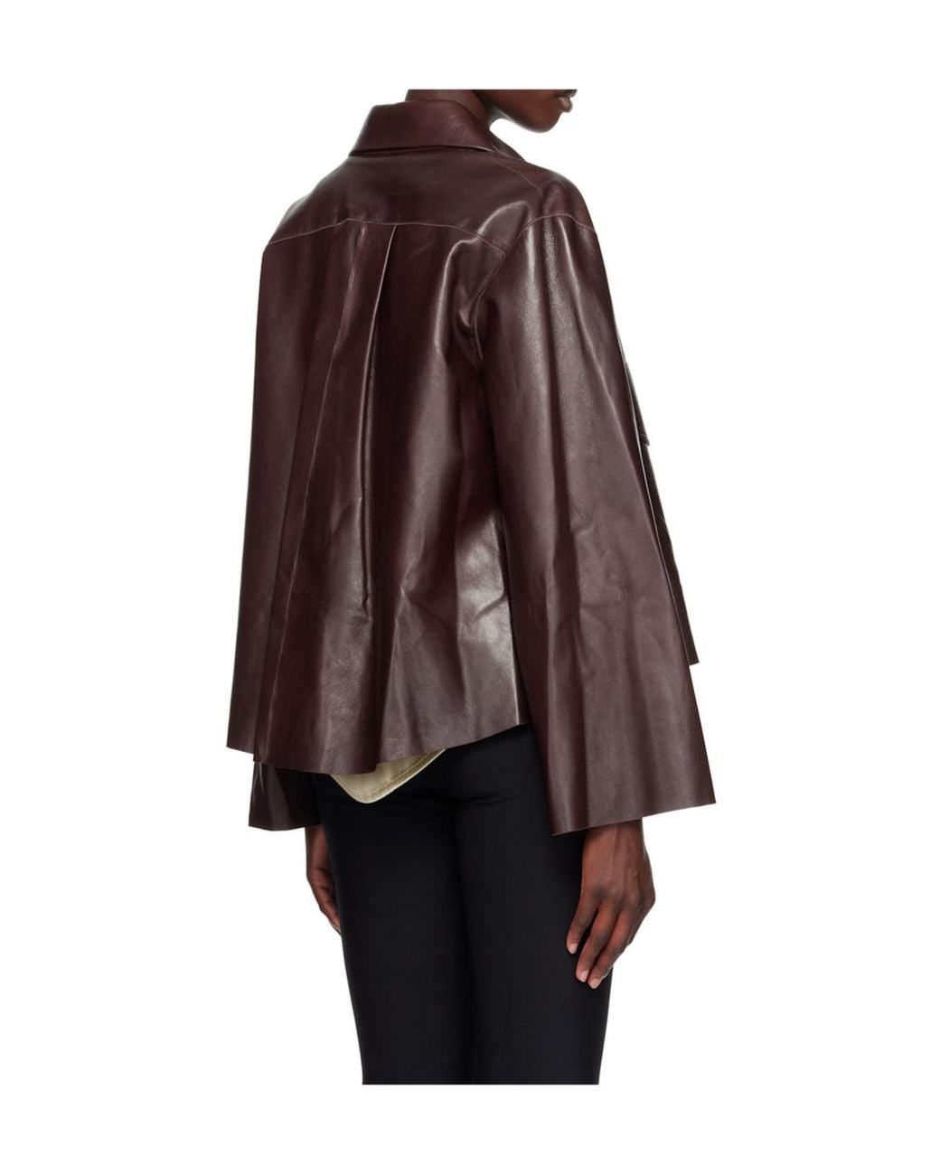 Nour Hammour Brown Long-Sleeved Jacket