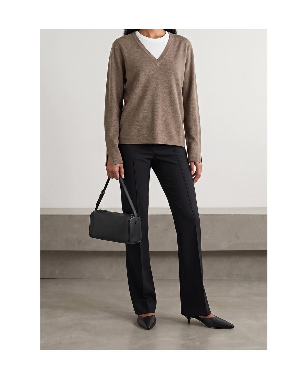 The Row Brown Poesis Sweater