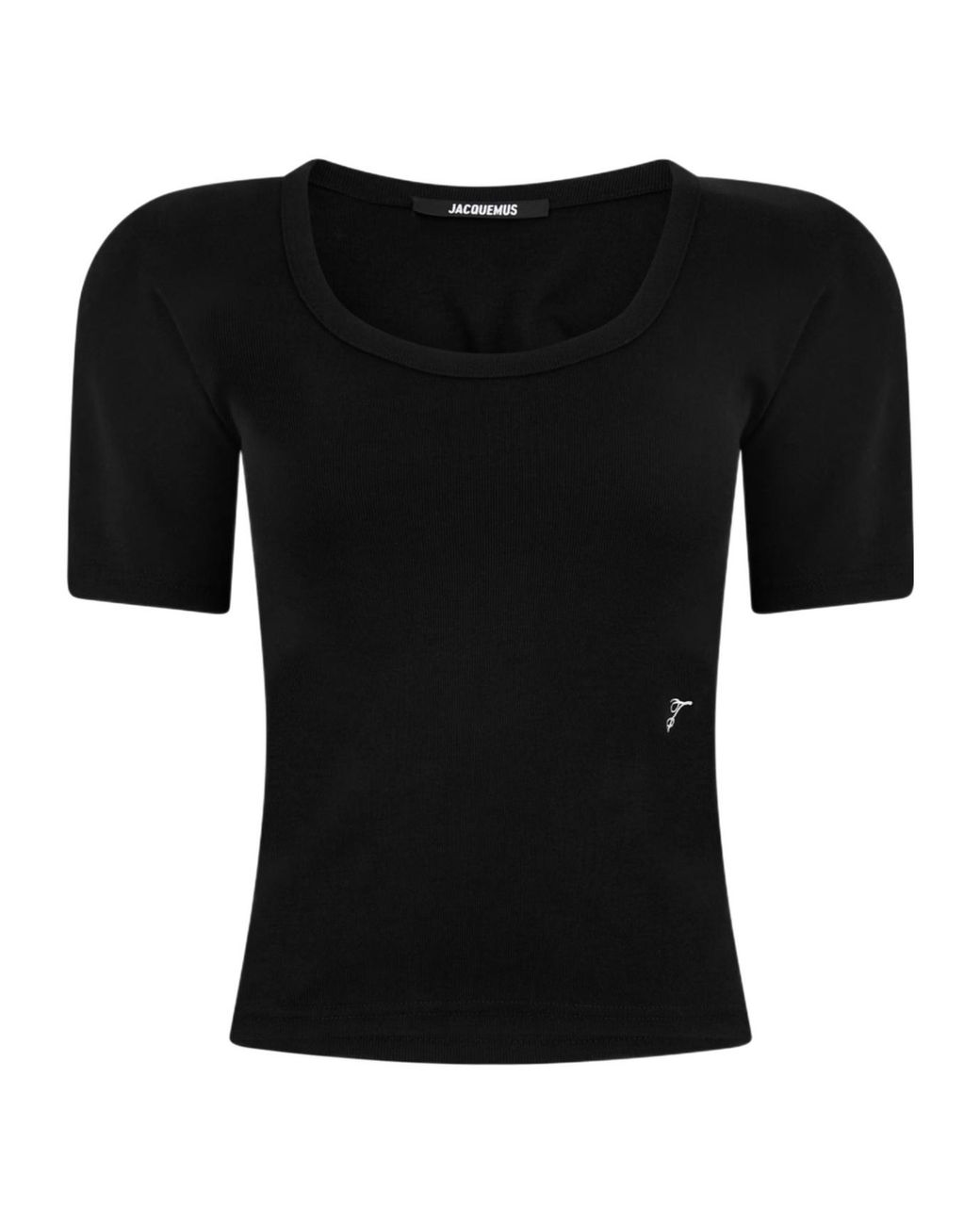 Jacquemus Black Short-Sleeved T-Shirt