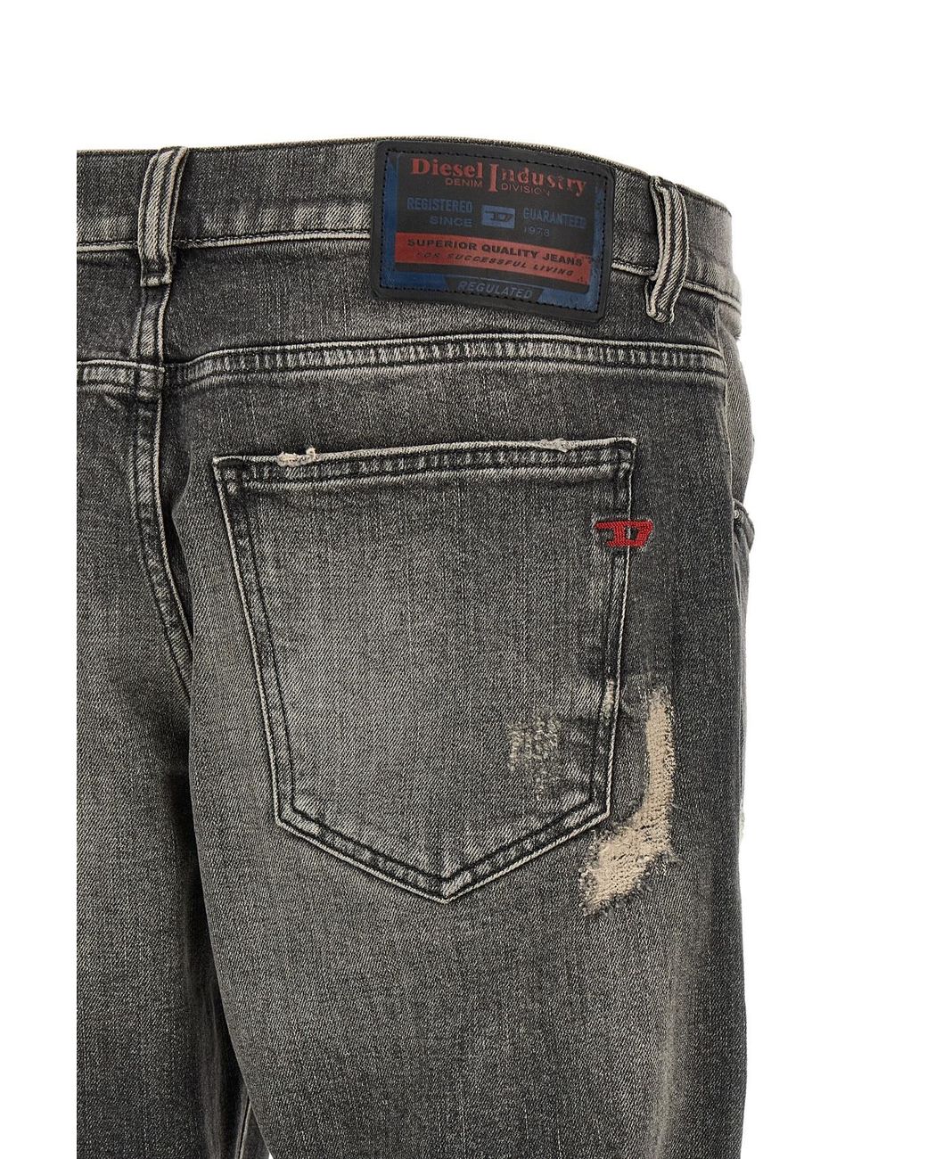 DIESEL Gray 2019 D-Strukt Slim Jeans for men