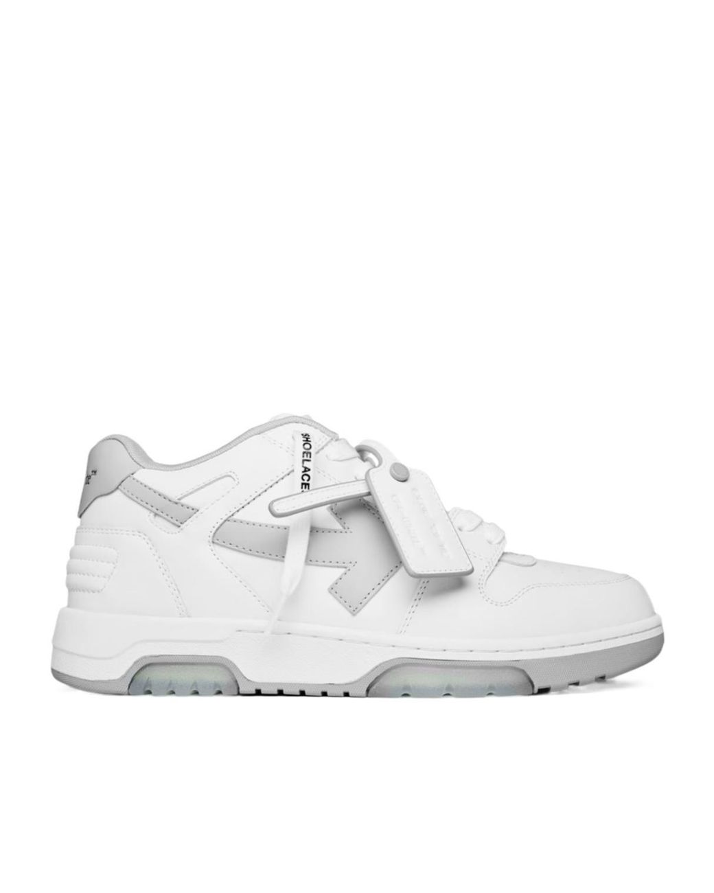 Off-White c/o Virgil Abloh White Round Toe Low-Top Casual Shoes for men