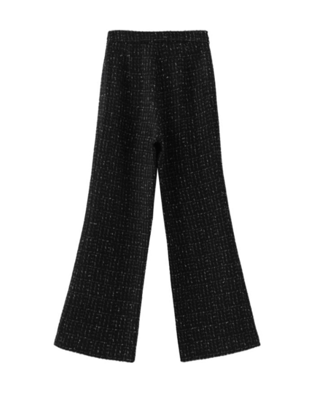 Marissa Chiara Black Pocket Casual Pants