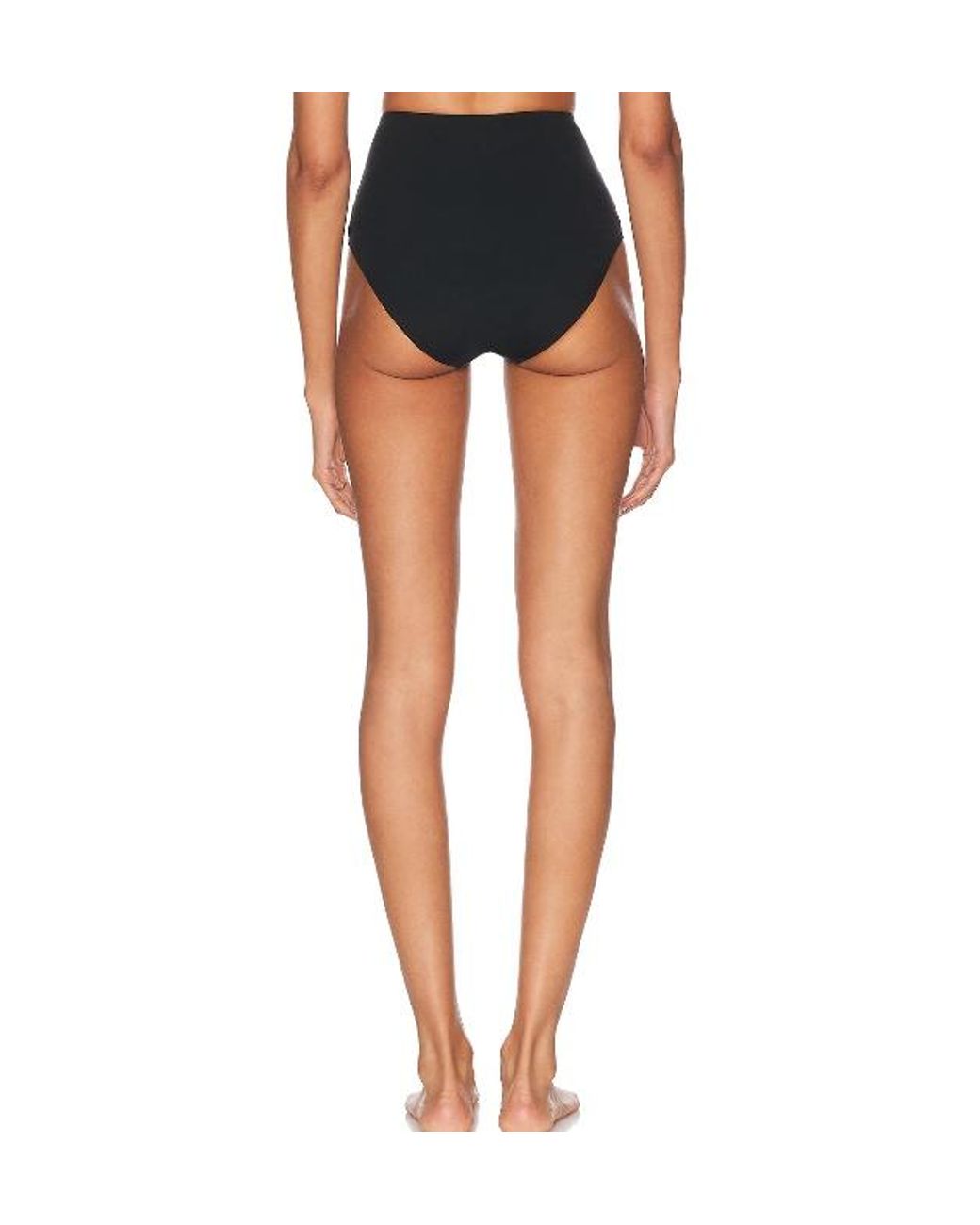 Nili Lotan Black High-Waisted Bikini Bottoms