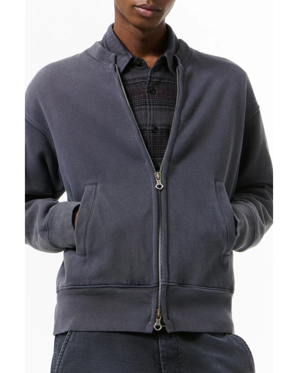 Our Legacy Black Rift Zip Sweatshirt for men