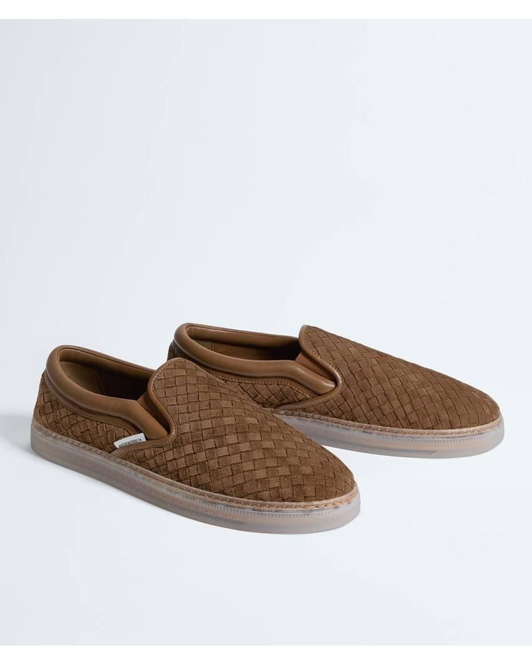 Bottega Veneta Brown Serena Low-Top Casual Shoes for men