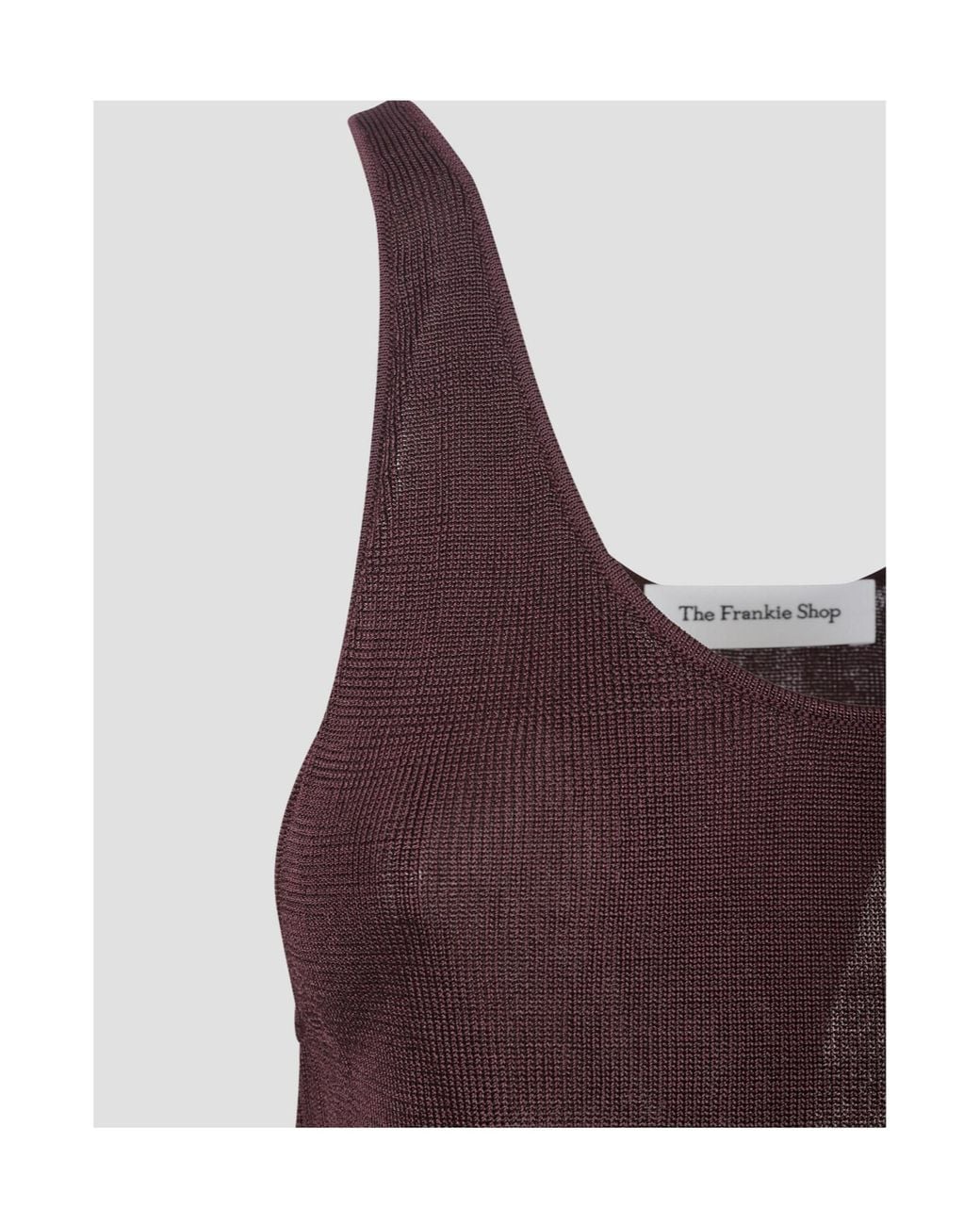 Frankie Shop Purple Sleeveless Vest