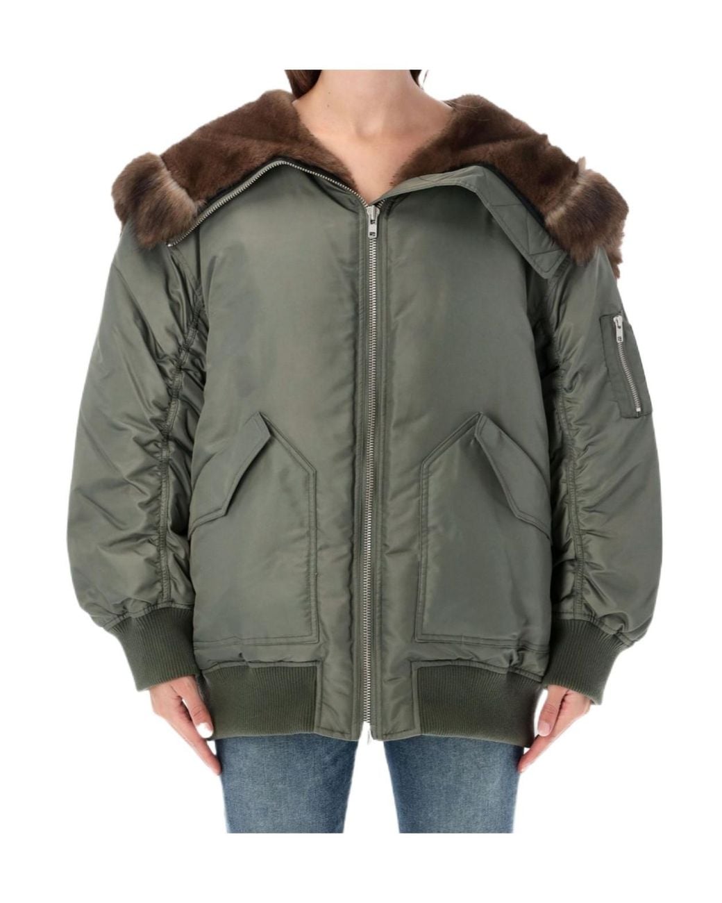 Stand Studio Green Bobbie Jacket