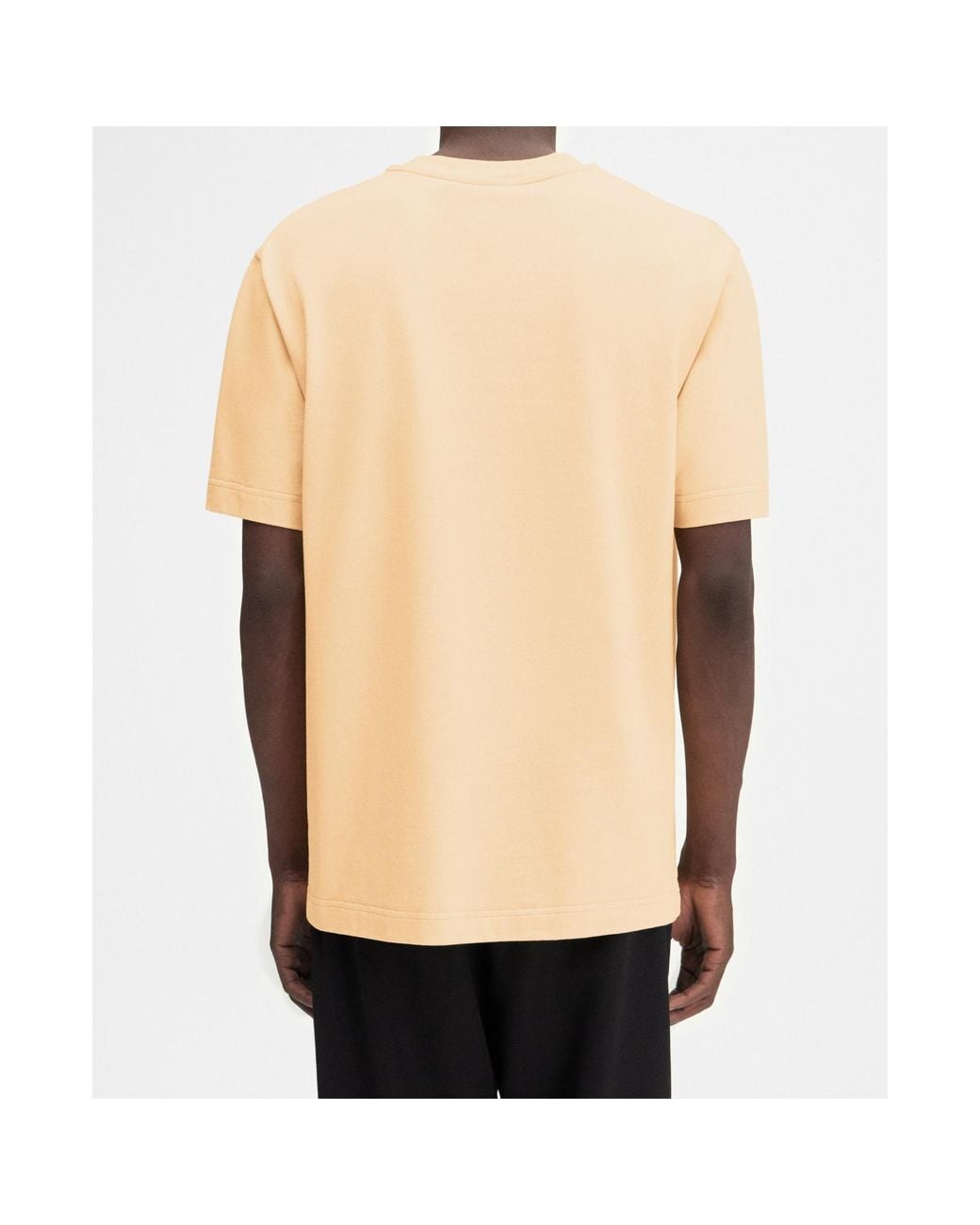 Jacquemus Natural Logo Patch Crewneck T-Shirt for men