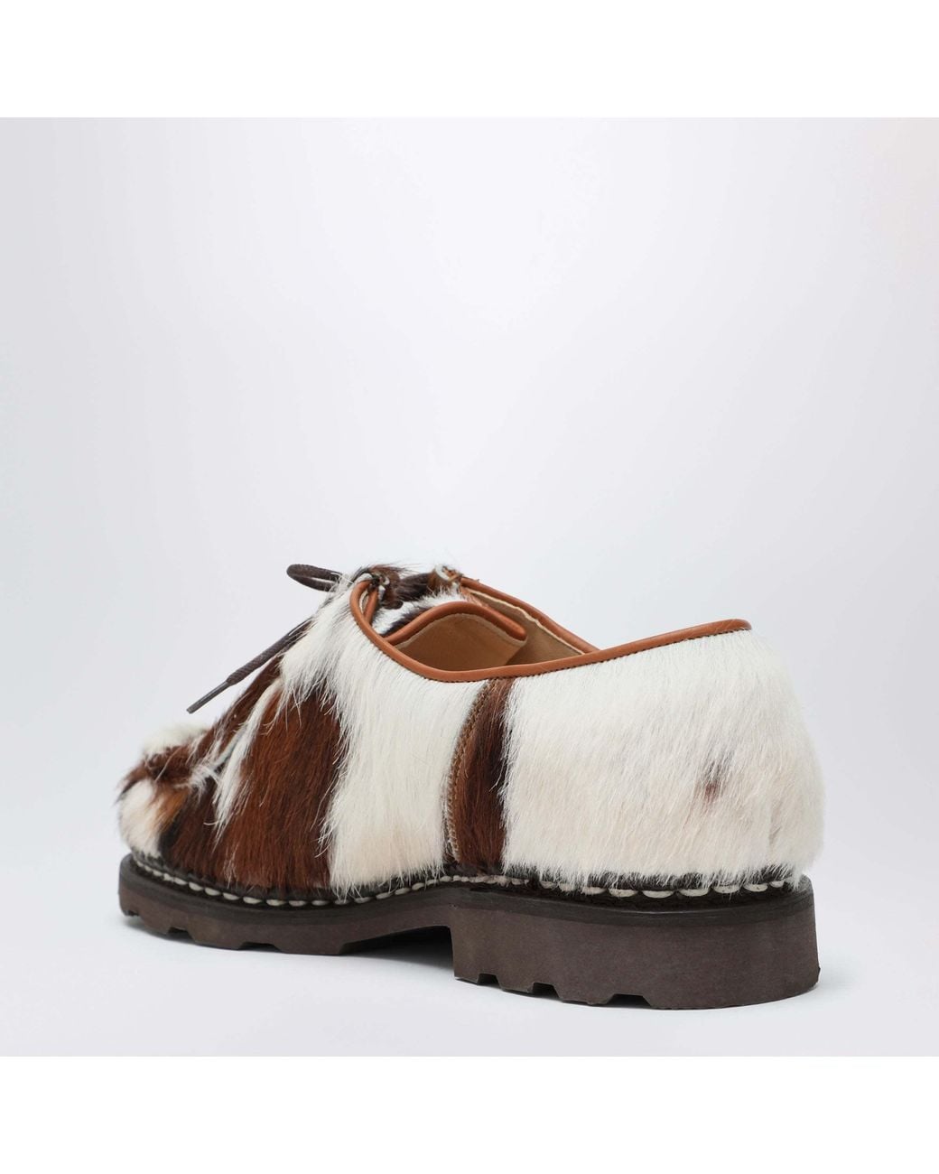 Paraboot Brown Lace-Up Casual Shoes for men