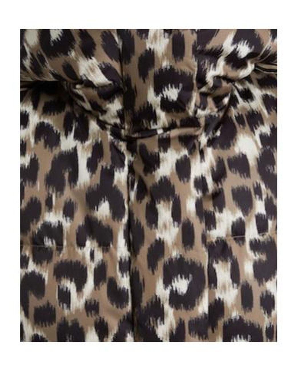Fusalp Black Ada Leopard-Print Down Ski Jacket