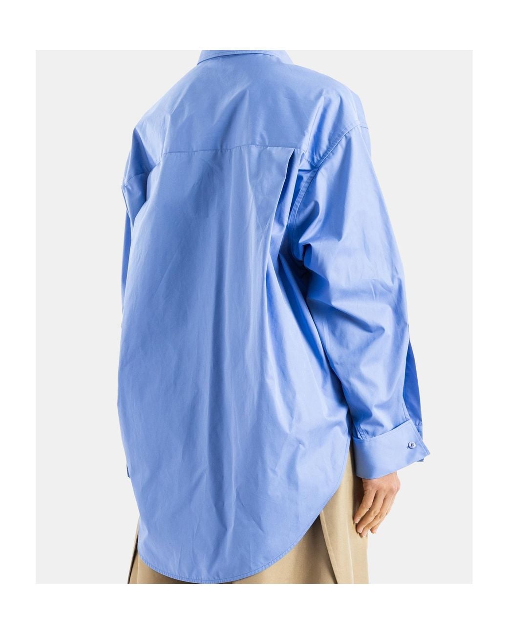 Balenciaga Blue Classic Shirt
