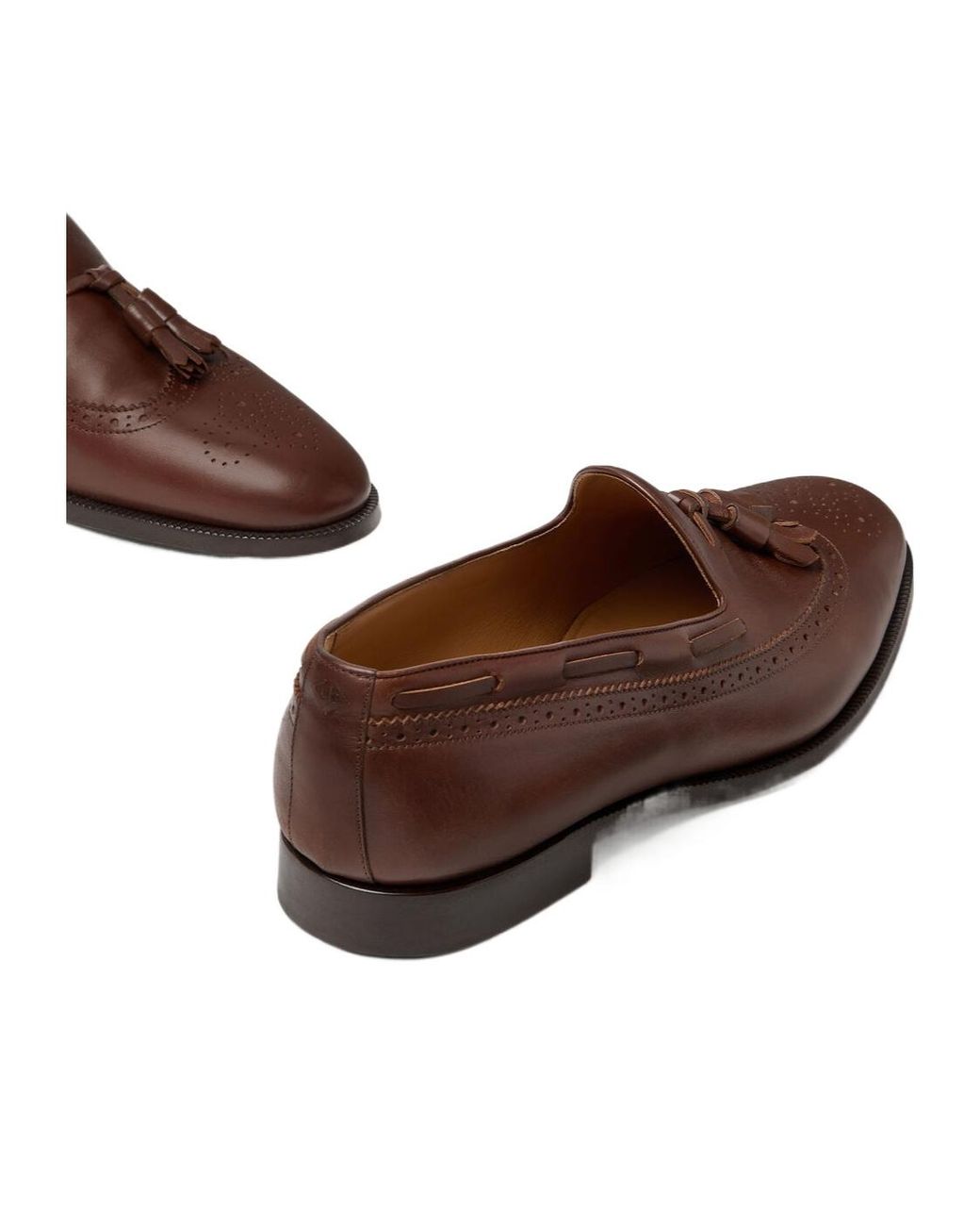 Loro Piana Brown Serge Walk Loafer for men