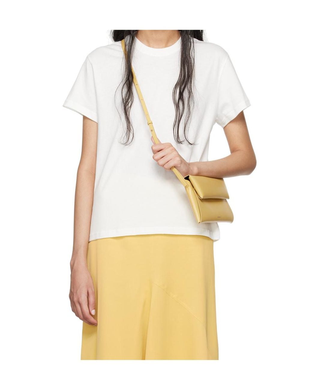 Studio Nicholson White Marine T-Shirt