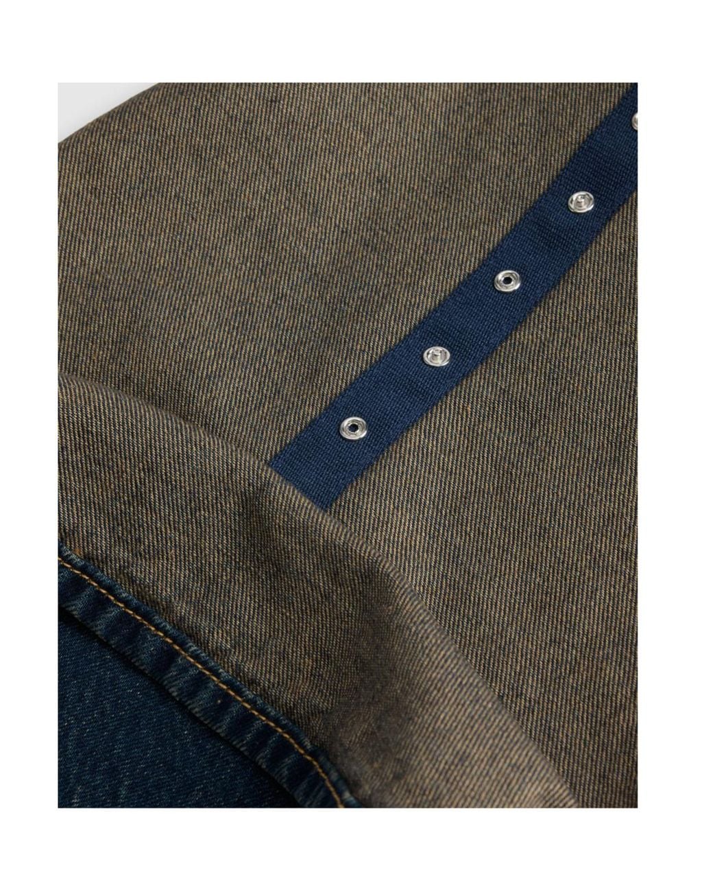 Levi's Blue Puddle Snap Flare High-Rise Jeans