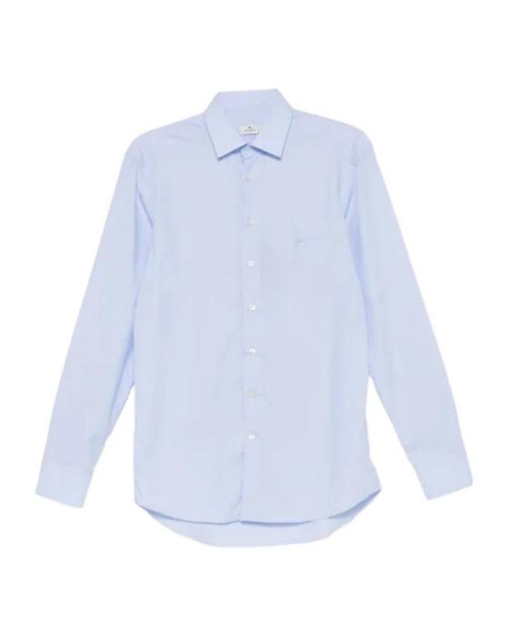Etro Blue Button-Down Shirt for men