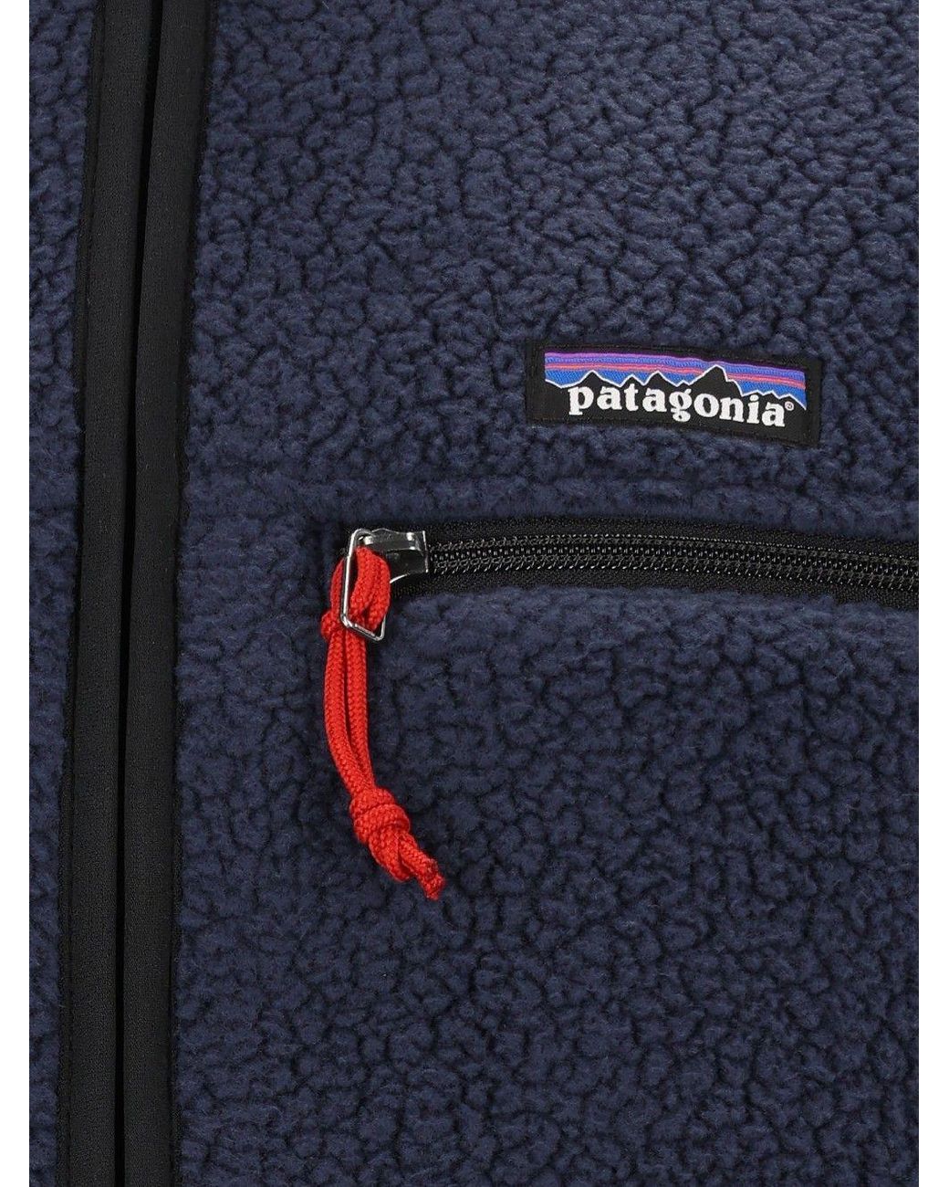 Patagonia Blue Zip-Up Fleece Jacket for men