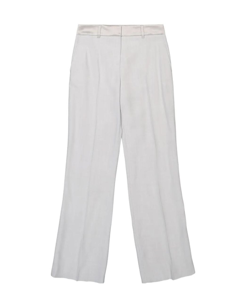 Casablanca White Belt Loop Casual Pants