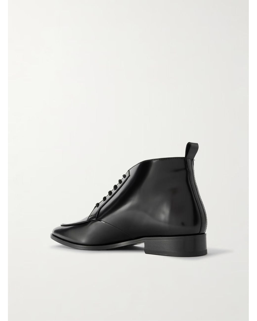 TOVE Black Verone Leather Ankle Boots