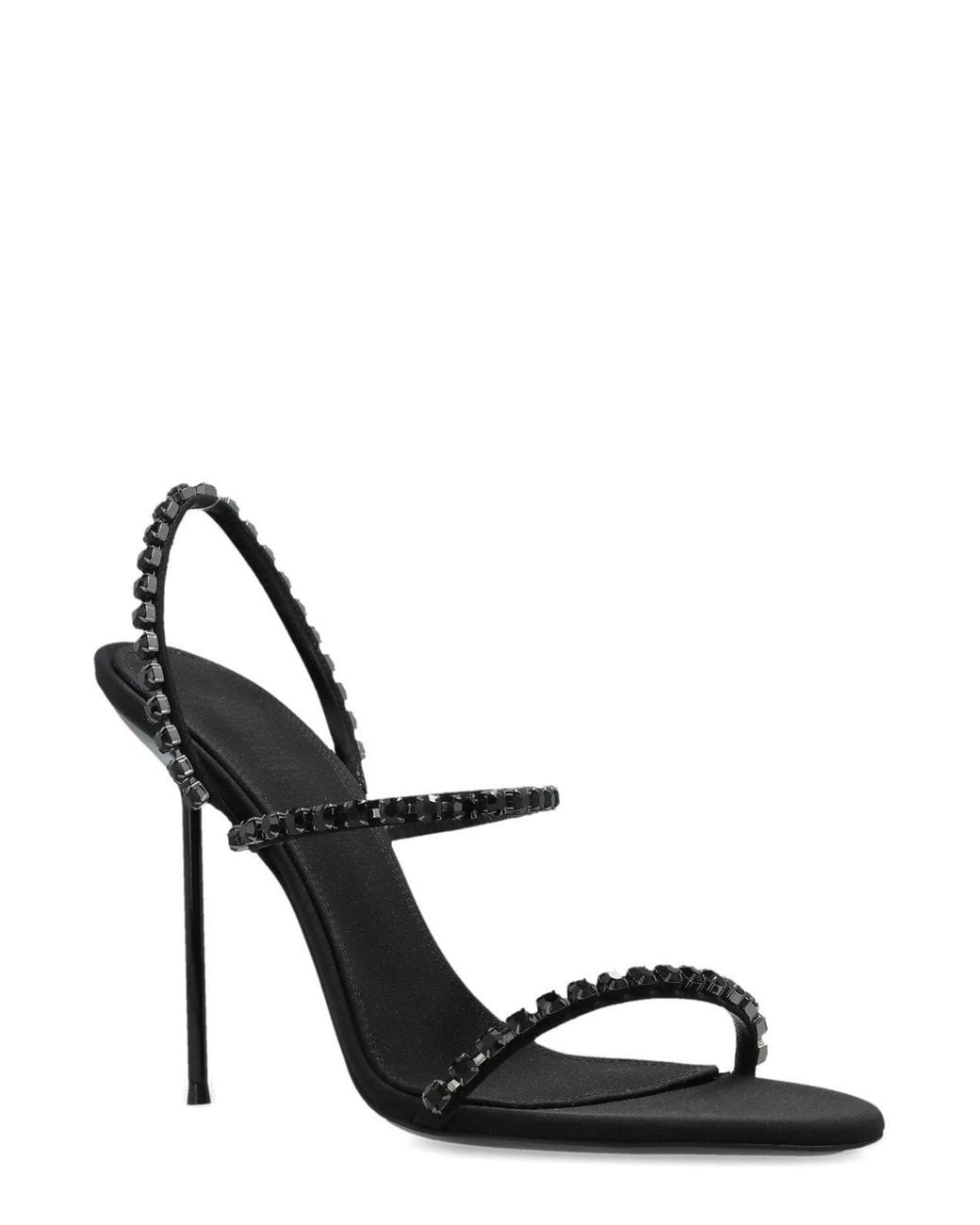 Paris Texas Metallic Lidia Singback Sandals