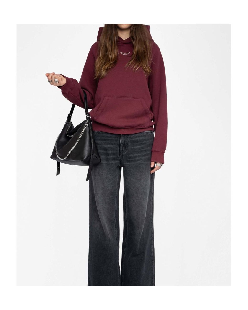 Zadig & Voltaire Red Georgy Hoodie