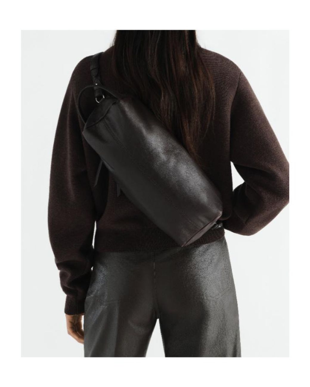 Lemaire Black Care Slingbag