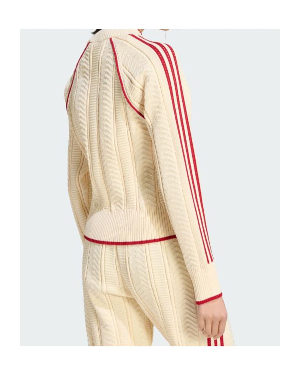 Adidas Originals Natural Sst Tt Knitted Jacket