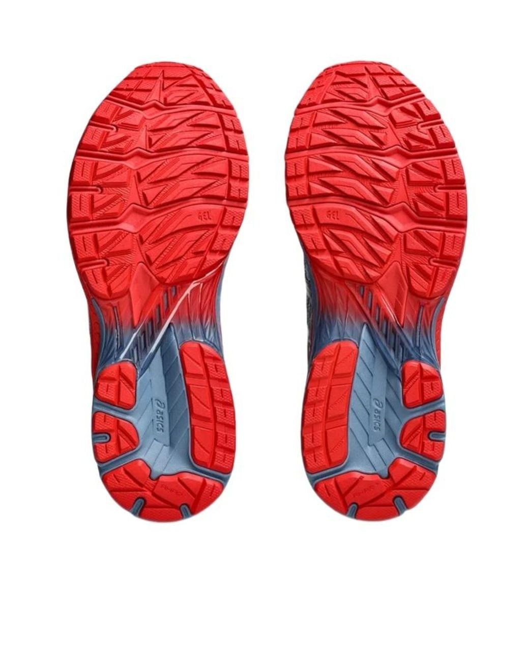 Asics Red Us4-S Gel-Terrain Lace-Up Sneakers for men