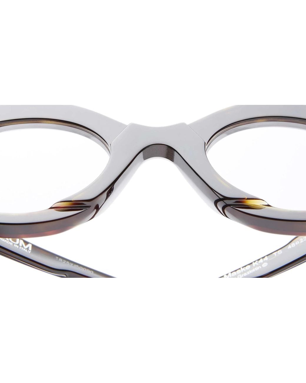 Kuboraum White Maske K44 Tortoise for men