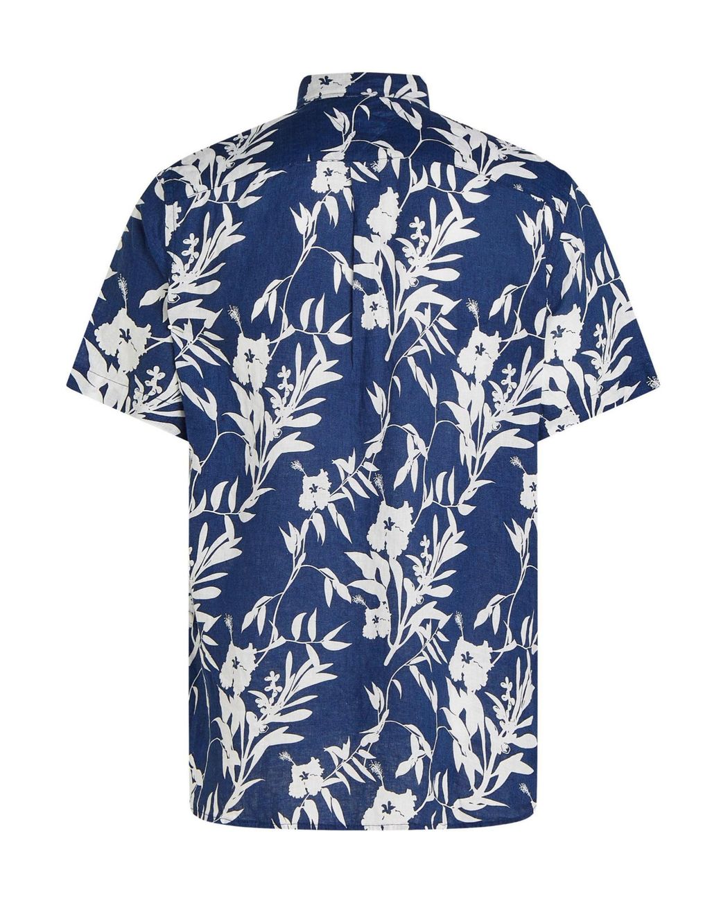 Tommy Hilfiger Blue Base Floral Shortsleeve Shirt for men