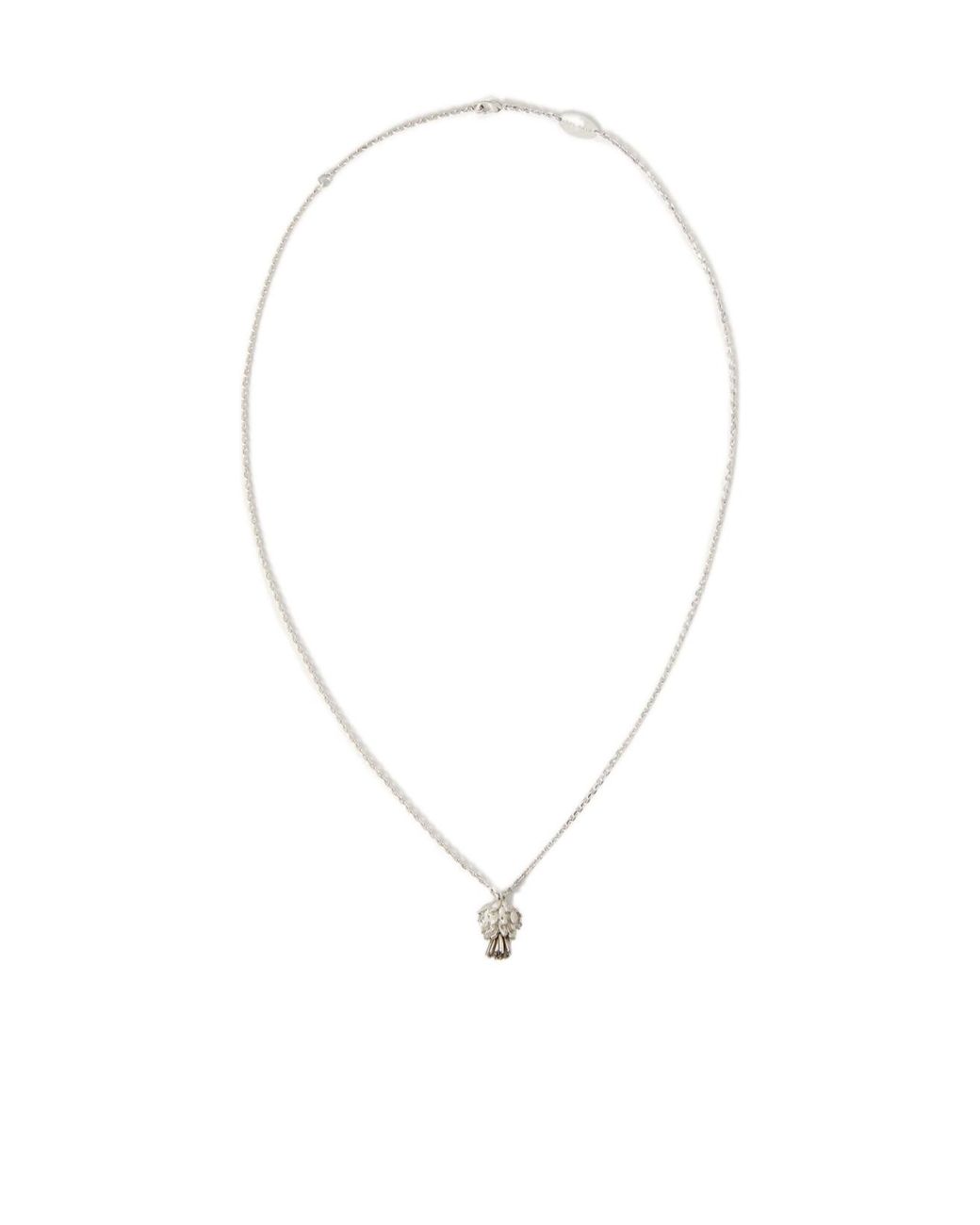 Loro Piana White Cardo Chain Necklace
