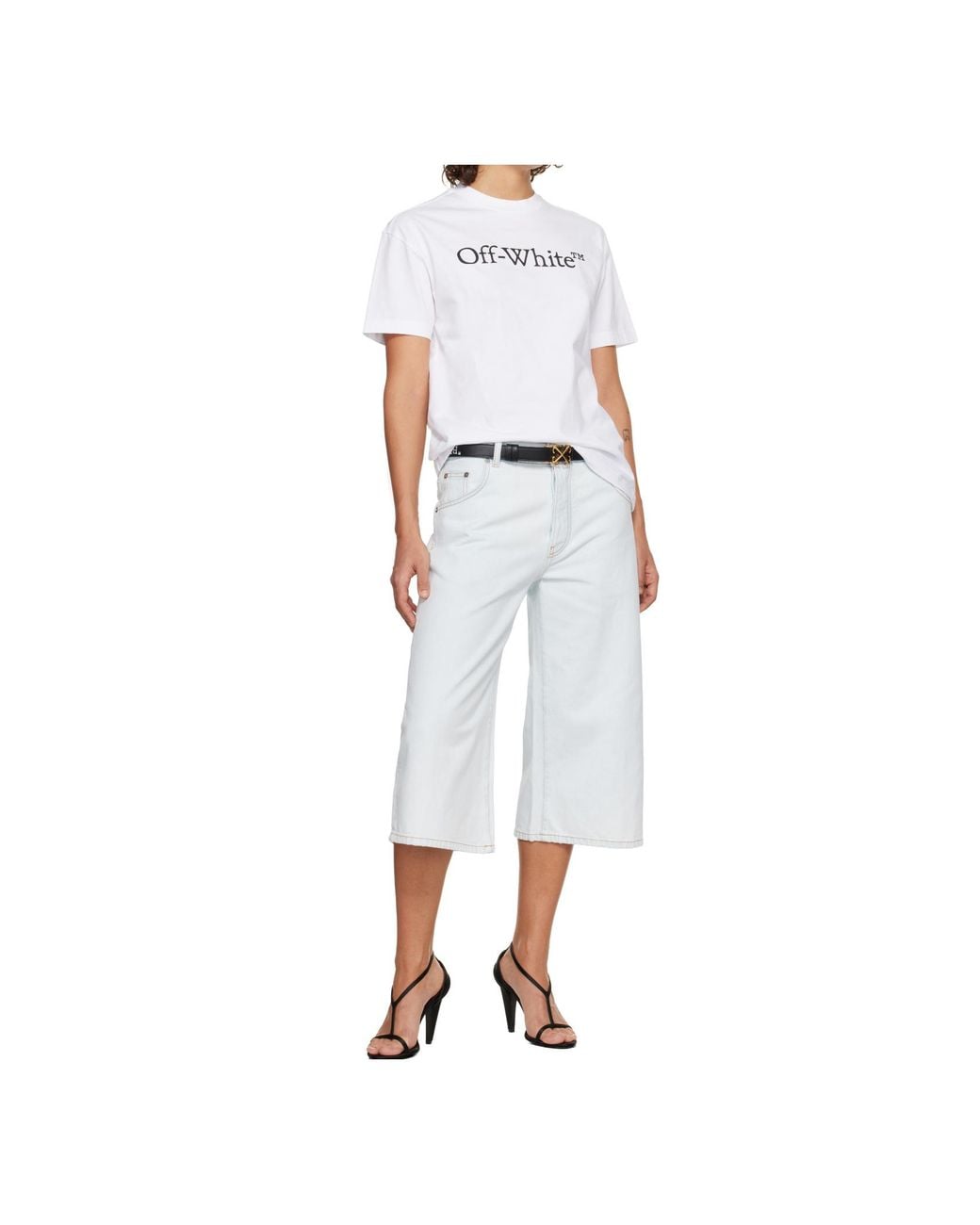 Off-White c/o Virgil Abloh White Arrow Quote Belt