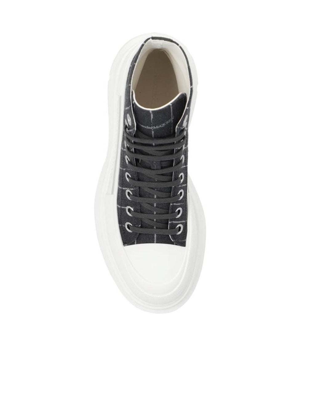 McQueen Black 70Mm Lace-Up Chunky Sneakers