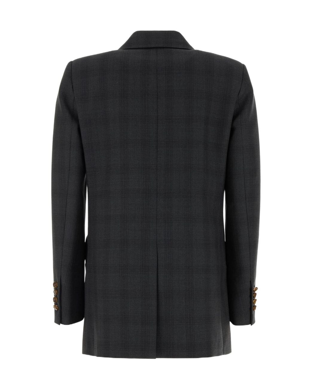 Blazé Milano Black Blazé Milano Bravado Checked Double-Breasted Blazer