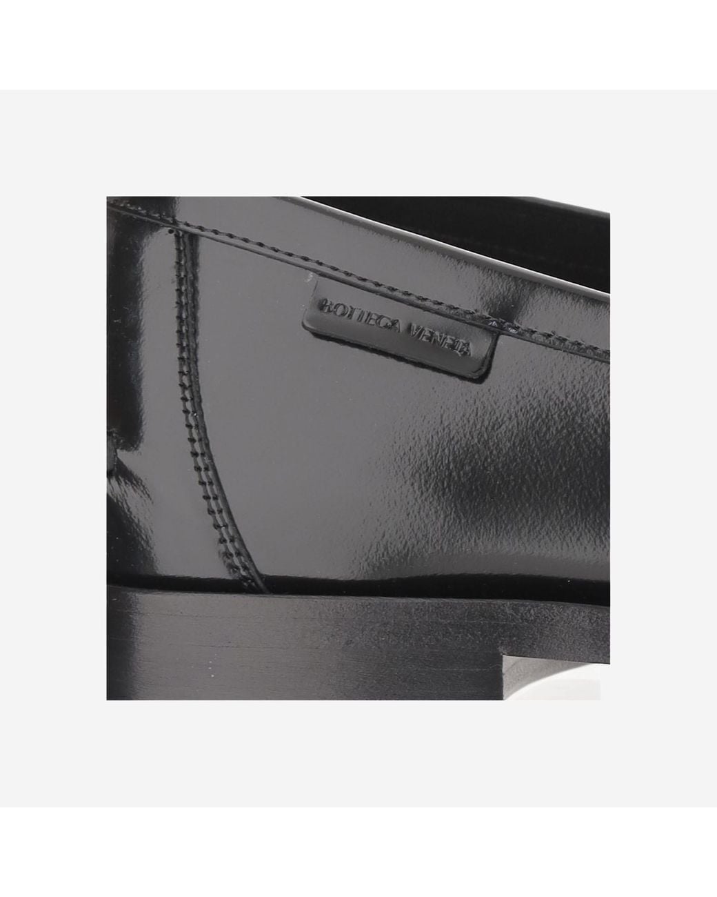 Bottega Veneta Black Leather Truman Loafers for men