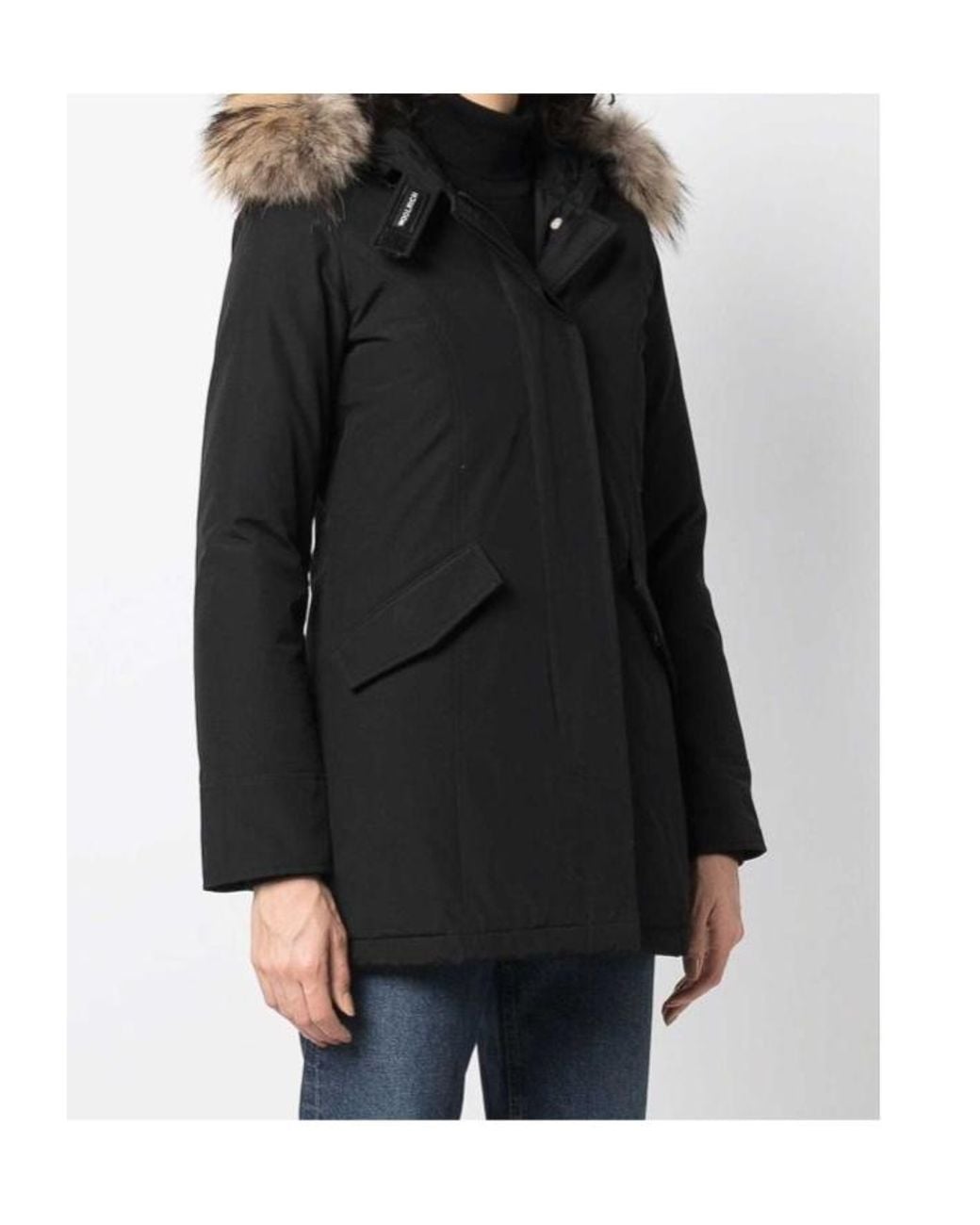 Woolrich Black Parkas