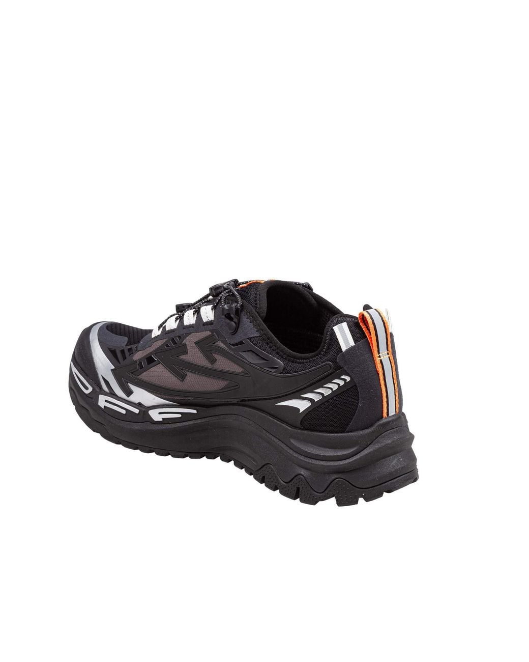 Off-White c/o Virgil Abloh Black Lace-Up Sneakers for men