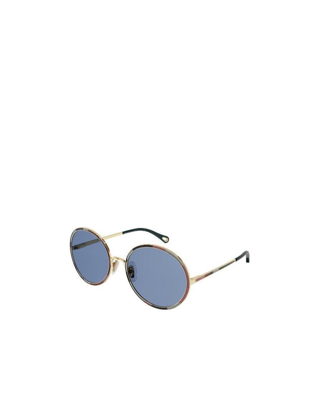 Chloé Blue Micro-Scale Sunglasses