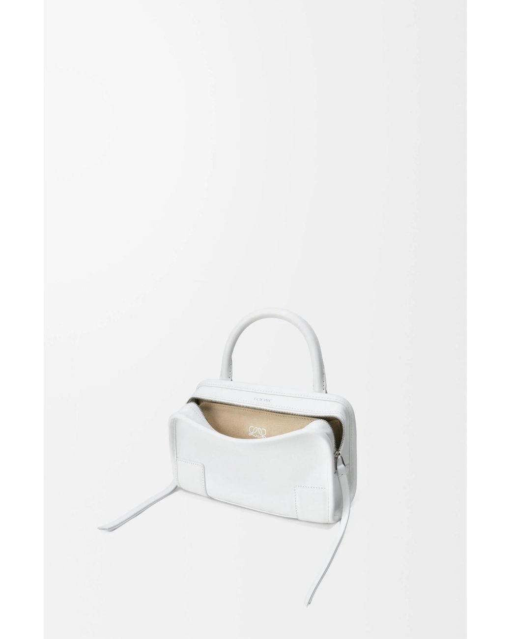 Loewe White Mini Amazona 180 Bag