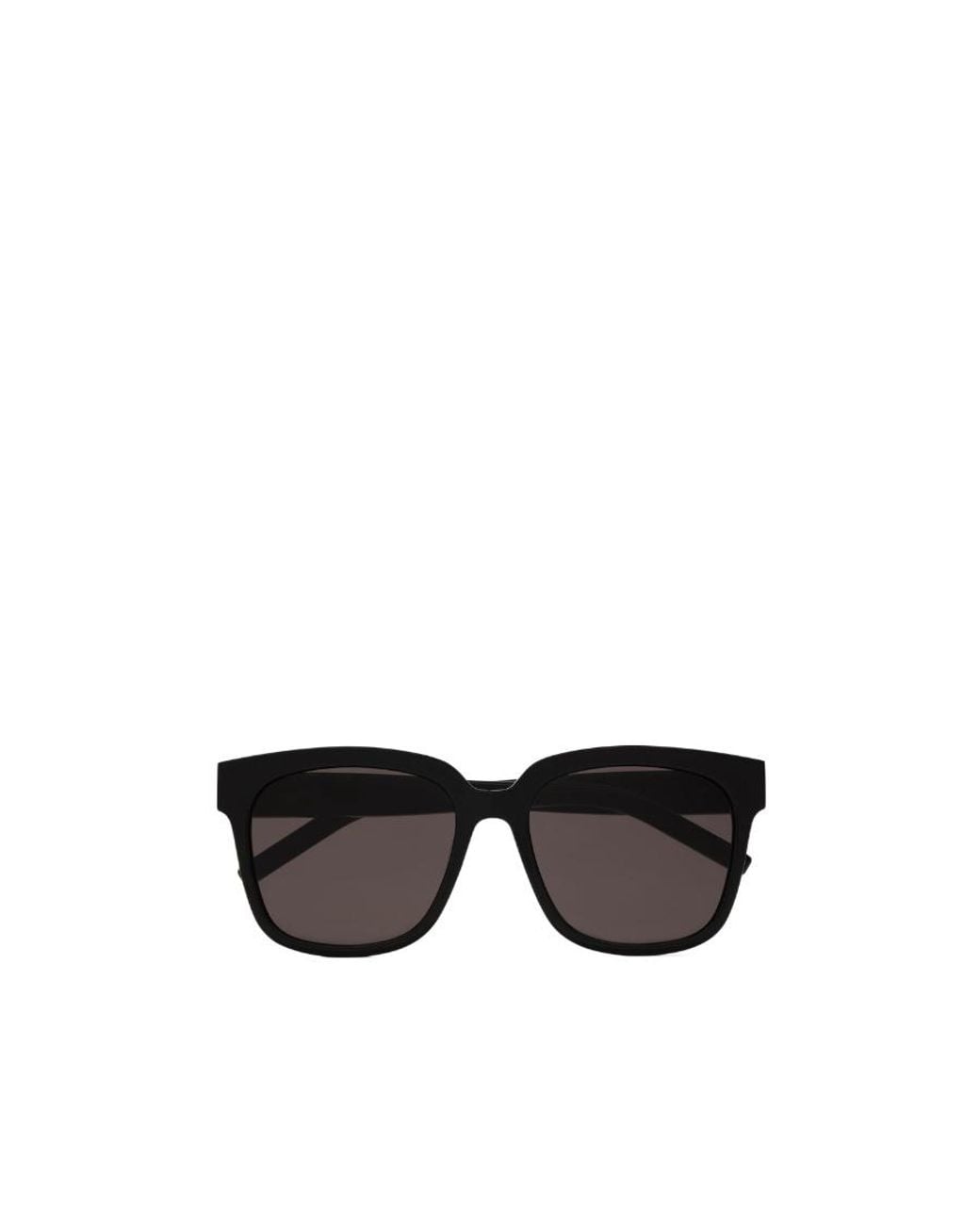 Saint Laurent Black Eyewear Round Frame Sunglasses